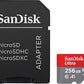 SanDisk 256GB Ultra microSDXC UHS-I Memory Card with Adapter - 100MB/s, C10, U1, Full HD, A1, Micro SD Card - SDSQUAR-256G-GN6MA