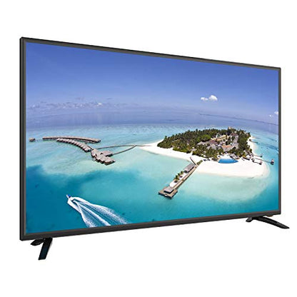 Sansui 43-Inch 1080p FHD DLED Smart TV (S43P28FN) Slim, Lightweight, Built-in HDMI, USB, High Resolution, Digital Noise Reduction Bundle with Circuit City 6-Feet 4K HDMI Cable and Accessories