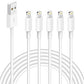 iPhone Charger,5 Pack (10FT) MBYY [Apple MFi Certified] Charger Lightning to USB Cable Compatible iPhone 11 Pro/11/XS MAX/XR/8/7/6s/6/plus,iPad Pro/Air/Mini,iPod Touch Original Certified-White