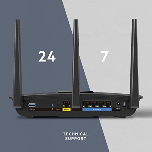 Linksys EA7300 Dual-Band Wi-Fi Router for Home (Max-Stream AC1750 MU-MIMO Fast Wireless Router)