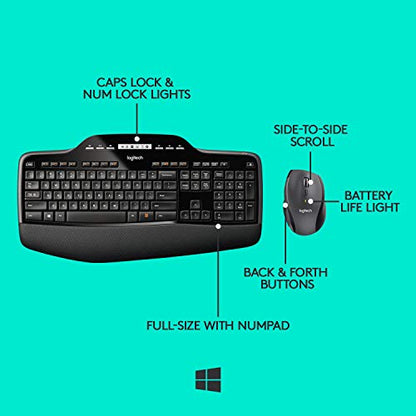 Logitech MK735 Performance Wireless Keyboard & Mouse Combo