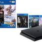 PlayStation 4 Slim 1TB Solid State Drive Only on PlayStation Console Bundle | Bundle : God of War Game Voucher,Horizon Zero Dawn: Complete Edition Voucher,The Last of Us Remastered Game | Jet Black