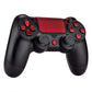 eXtremeRate Replacement D-pad R1 L1 R2 L2 Trigger Touchpad Action Home Share Options Buttons, Scarlet Red Full Set Buttons Repair Kits with Tool for Playstation 4 PS4 Slim PS4 Pro CUH-ZCT2 Controller