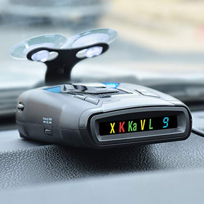 Whistler CR73 High Performance Laser Radar Detector: 360 Degree Protection and Bilingual Voice Alerts, Black