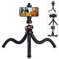 Phone Tripod Stand, Anozer Camera Stand with Universal Clip & Cold Shoe Mount, 360° Rotatable Mini Tripod Compatible with iPhone, Android Phone, GoPro, SLR Sports Camera