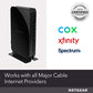 NETGEAR Cable Modem CM500 - Compatible with All Cable Providers Including Xfinity by Comcast, Spectrum, Cox | for Cable Plans Up to 300 Mbps | DOCSIS 3.0