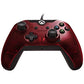 PDP 048-082-NA-RD Wired Controller for Xbox One, Xbox One X and Xbox One S, Crimson Red