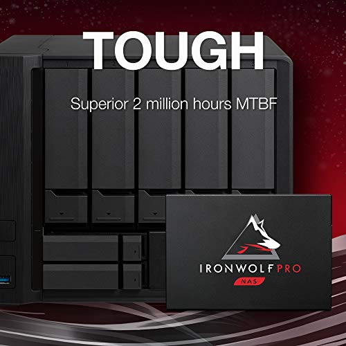 Seagate IronWolf Pro 125 SSD 3.84TB NAS Internal Solid State Drive - 2.5 Inch SATA 6Gb/s speeds up to 545MB/s, 1 DWPD endurance and 24x7 performance for Creative Pro, and SMB (ZA3840NX1A001)