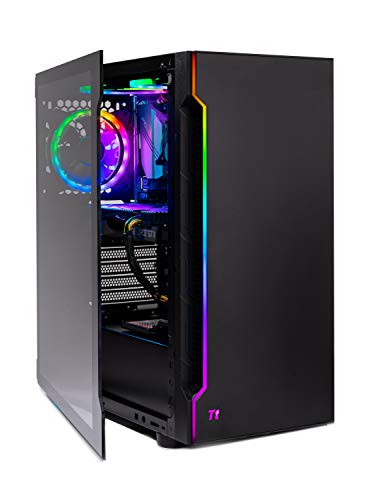 Skytech Shadow Gaming Computer PC Desktop – Intel Core i5 9400F 2.9GHz, GTX 1660 6G, 500GB SSD, 8GB DDR4 3000MHz, RGB Fans, Windows 10 Home 64-bit, 802.11AC Wi-Fi