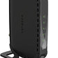 NETGEAR Cable Modem CM400 Compatible with Cable Providers Xfinity by Comcast, Spectrum, Cox | For Cable Plans Up to 100 Mbps | DOCSIS3.0, Black (CM400-100NAS)