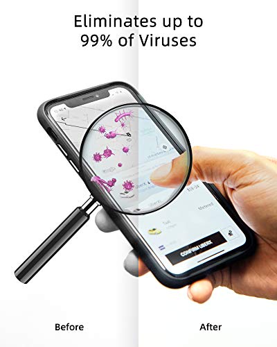KPP UV Phone Sanitizer Box | UV Light Sanitizer | UV Sterilizer Box for Smartphone | Clinically Proven Kills Germs Viruses & Bacteria UV-C Light Disinfector for Family Men