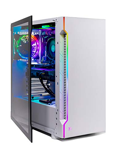 SkyTech Archangel Gaming Computer PC Desktop – Ryzen 5 3600 3.6GHz, GTX 1650 4G, 500GB SSD, 8GB DDR4 3000MHz, RGB Fans, Windows 10 Home 64-bit, 802.11AC Wi-Fi