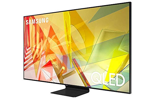 Samsung Electronics 85-inch Class QLED Q90T Series - 4K UHD Direct Full Array 20X Quantum HDR 16X Smart TV with Alexa Built-in (QN85Q90TAFXZA, 2020 Model) (Renewed)