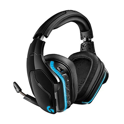 Logitech G935 Wireless DTS:X 7.1 Surround Sound LIGHTSYNC RGB PC Gaming Headset - Black, blue