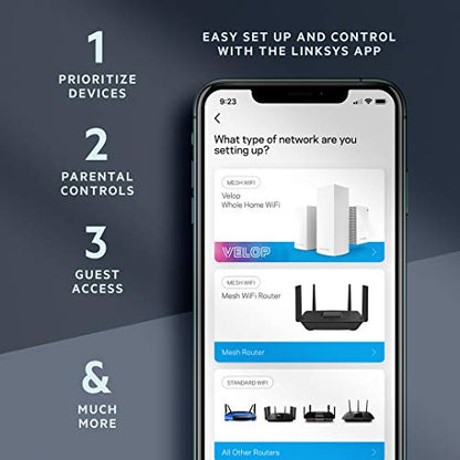 Linksys Dual-Band AC1200 WiFi 5 Router (E5600)