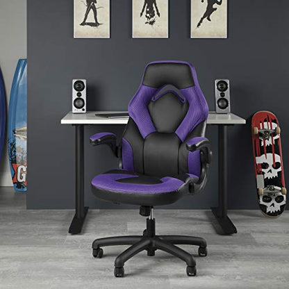 OFM ESS Collection GAMING CHAIR PURPLE, Racing Style