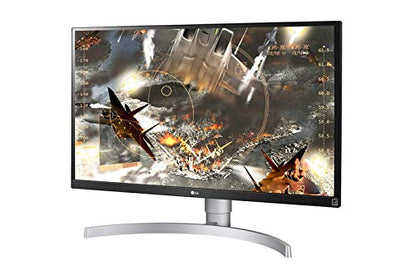 LG 27UL650-W 27 Inch 4K UHD LED Monitor with VESA DisplayHDR 400, White