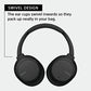 Sony Noise Cancelling Headphones WHCH710N: Wireless Bluetooth Over the Ear Headset with Mic for Phone-Call, Blue (Amazon Exclusive)