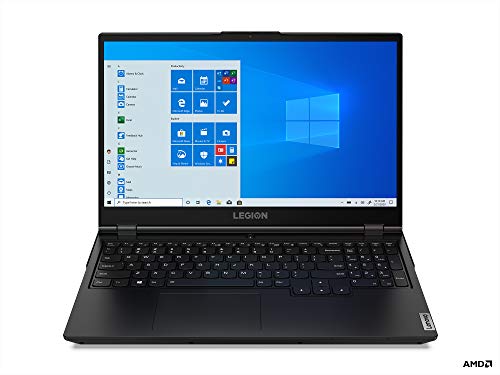 Lenovo Legion 5 Gaming Laptop, 15.6" FHD (1920x1080) IPS Screen, AMD Ryzen 7 4800H Processor, 16GB DDR4, 512GB SSD, NVIDIA GTX 1660Ti, Windows 10, 82B1000AUS, Phantom Black