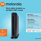 Motorola MG7550 16x4 Cable Modem Plus AC1900 Dual Band WiFi Gigabit Router with Power Boost and DFS, 686 Mbps Maximum DOCSIS 3.0 - Approved by Comcast Xfinity, Cox, Charter Spectrum, More (Black)