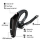 Bluetooth Headset, HOMOGO V5.0 Hands-Free Wireless Earpiece for Cell Phones, Bluetooth Earpiece Work for Business/Office/Driving (Gray)