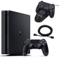 NexiGo 2020 Newest Playstation 4 PS4 Slim Console Holiday Bundle 1TB HDD PS4 Controller Charging Station 4K HDMI Cable Bundle 5FT