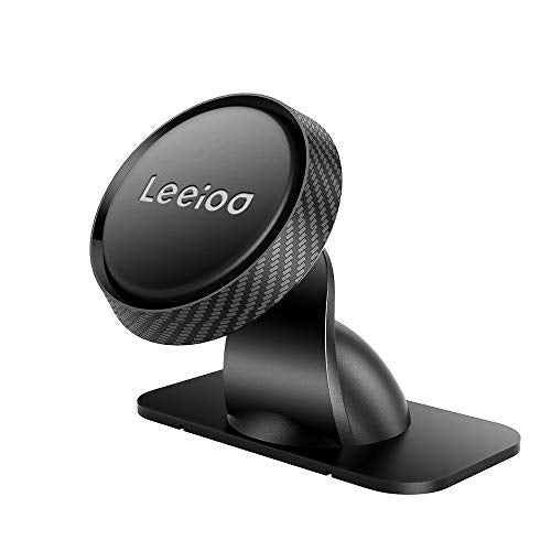 Leeioo-Dashboard Magnetic Cell Car Phone Holder with 3M Sticky Adhesive and 360° Rotation Function