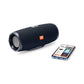 JBL Charge 4 Waterproof Wireless Bluetooth Speaker Bundle with Portable Hard Case - Black