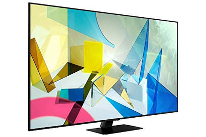 SAMSUNG 85-inch Class QLED Q80T Series - 4K UHD Direct Full Array 12X Quantum HDR 12X Smart TV with Alexa Built-in (QN85Q80TAFXZA, 2020 Model) (Renewed)