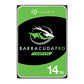 Seagate Barracuda Pro Performance Internal Hard Drive SATA HDD 14TB 6GB/s 256MB Cache 3.5-Inch - Frustration Free Packaging (ST14000DM001)