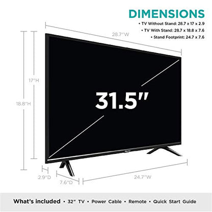 Hisense 32-Inch 32H5500F Class H55 Series Android Smart TV with Voice Remote (2020 Model)