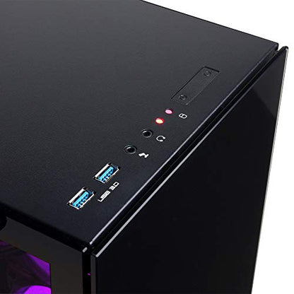 CYBERPOWERPC Gamer Master Gmaing PC, AMD Ryzen 3 2300X 3.5GHz, GeForce GT 1030 2GB, 8GB DDR4, 120GB SSD, 1TB HDD, WiFi Ready & Win 10 Home (GMA603A)