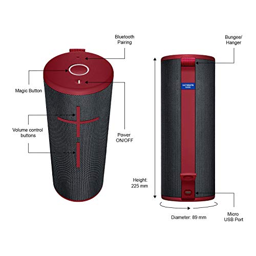 Ultimate Ears MEGABOOM 3 Portable Waterproof Bluetooth Speaker - Amazon Exclusive Dusk