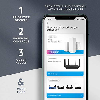 Linksys EA7300 Dual-Band Wi-Fi Router for Home (Max-Stream AC1750 MU-MIMO Fast Wireless Router)