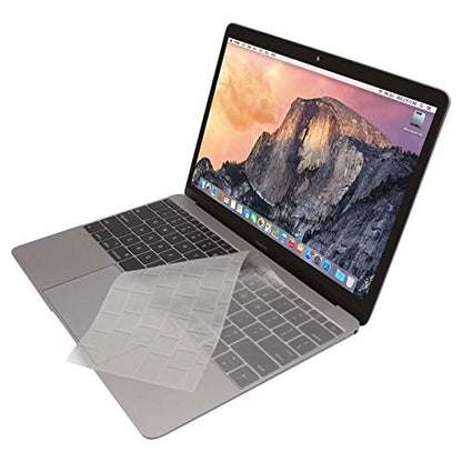 Homy Full Protection for MacBook 12 inch: 2x Screen Protector (1x Matte, 1xGlare), Ultra-Thin TPU Keyboard Cover, 2x Web Camera Sliding Cover, Dust Plugs, Trackpad Cover. Accessories for A1534 Retina.