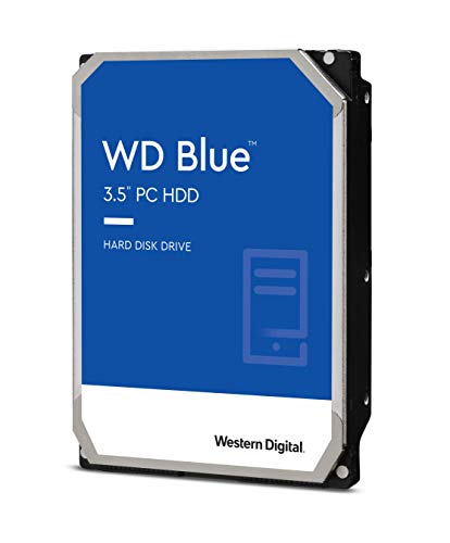 Western Digital 4TB WD Blue PC Hard Drive - 5400 RPM Class, SATA 6 Gb/s, , 64 MB Cache, 3.5" - WD40EZRZ