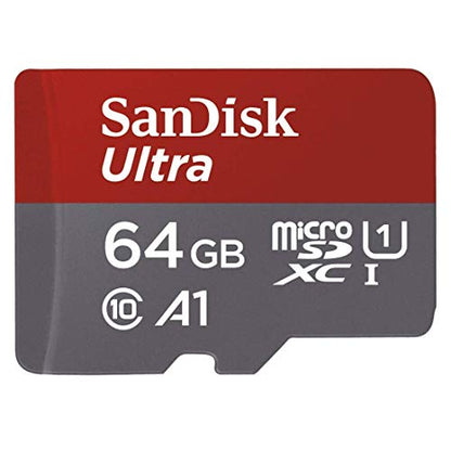 SanDisk 64GB and 32GB Ultra microSD UHS-I Memory Card with Adapter Bundle