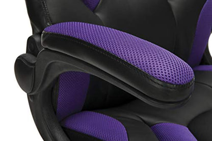 OFM ESS Collection GAMING CHAIR PURPLE, Racing Style