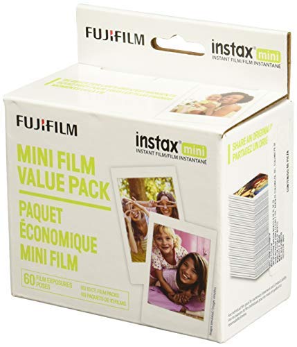 Fujifilm Instax Mini Instant Film Value Pack - 60 Photos