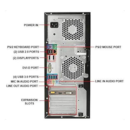 HP Z240 Tower Budget Gaming System w/New 21.5” Monitor, i5-6500 up to 3.6GHz, 16GB DDR4 RAM, 1TB SSD Drive, USB 3.0, NVIDIA GeForce GT 710 2GB, RGB Keyboard & Mouse WiFi + BT 4.0 Windows 10 (Renewed)