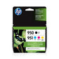 HP 950 & 951 | 4 Ink Cartridges | Black, Cyan, Magenta, Yellow | CN049AN, CN050AN, CN051AN, CN052AN