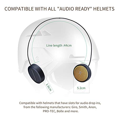 Unigear Bombing Bluetooth Ski Helmet Speakers with HDR Audio Technolog –  AOP3D tech