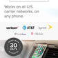 weBoost Drive Sleek (470135) Vehicle Cell Phone Signal Booster with Cradle Mount | Car, Truck, Van, or SUV | U.S. Company | U.S. Carriers - Verizon, AT&T, T-Mobile, Sprint & More | FCC Approved
