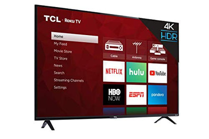 TCL 43S425 43 Inch 4K Ultra HD Smart ROKU LED TV (2018)