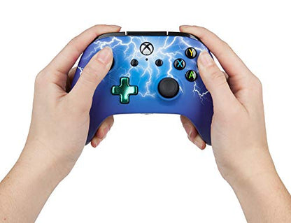 PowerA Enhanced Wired Controller for Xbox One - Spider Lightning