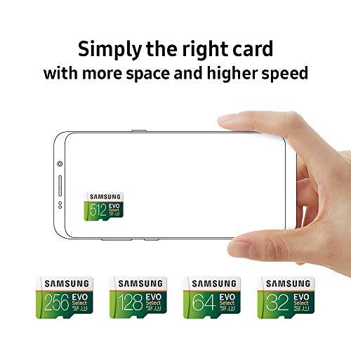 Samsung (MB-ME32GA/AM) 32GB 95MB/s (U1) microSDHC EVO Select Memory Card with Full-Size Adapter