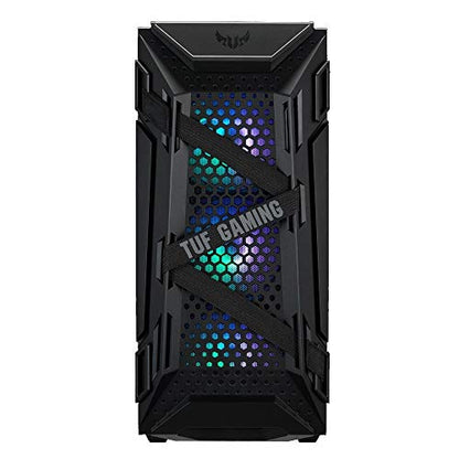 CUK ASUS TUF GT301 Gaming PC (Liquid Cooled AMD Ryzen 9, 64GB RAM, 1TB NVMe SSD + 3TB HDD, NVIDIA GeForce RTX 3070 8GB, 750W PSU, AC WiFi, Windows 10 Pro) Tower Gamer Desktop Computer