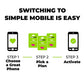 Simple Mobile Samsung Galaxy J2 4G LTE Prepaid Smartphone (Locked) - Black - 16GB - Sim Card Included - GSM