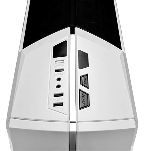 [Ryzen & GTX 1050 Ti Edition] SkyTech Archangel Gaming Computer Desktop PC Ryzen 1200 3.1GHz Quad-Core, GTX 1050 Ti 4GB, 8GB DDR4 2400, 1TB HDD, 24X DVD, Wi-Fi USB, Windows 10 Home 64-bit (Renewed)