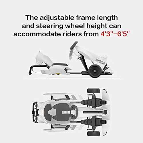 Segway Ninebot Electric GoKart Drift Kit, Outdoor Racer Pedal Car, Ride On Toys (Not Included Ninebot S)